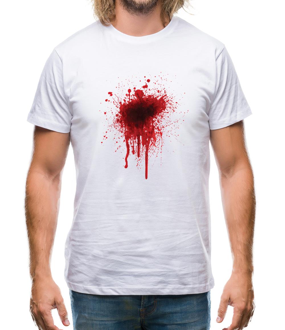 Blood Stain Mens T-Shirt