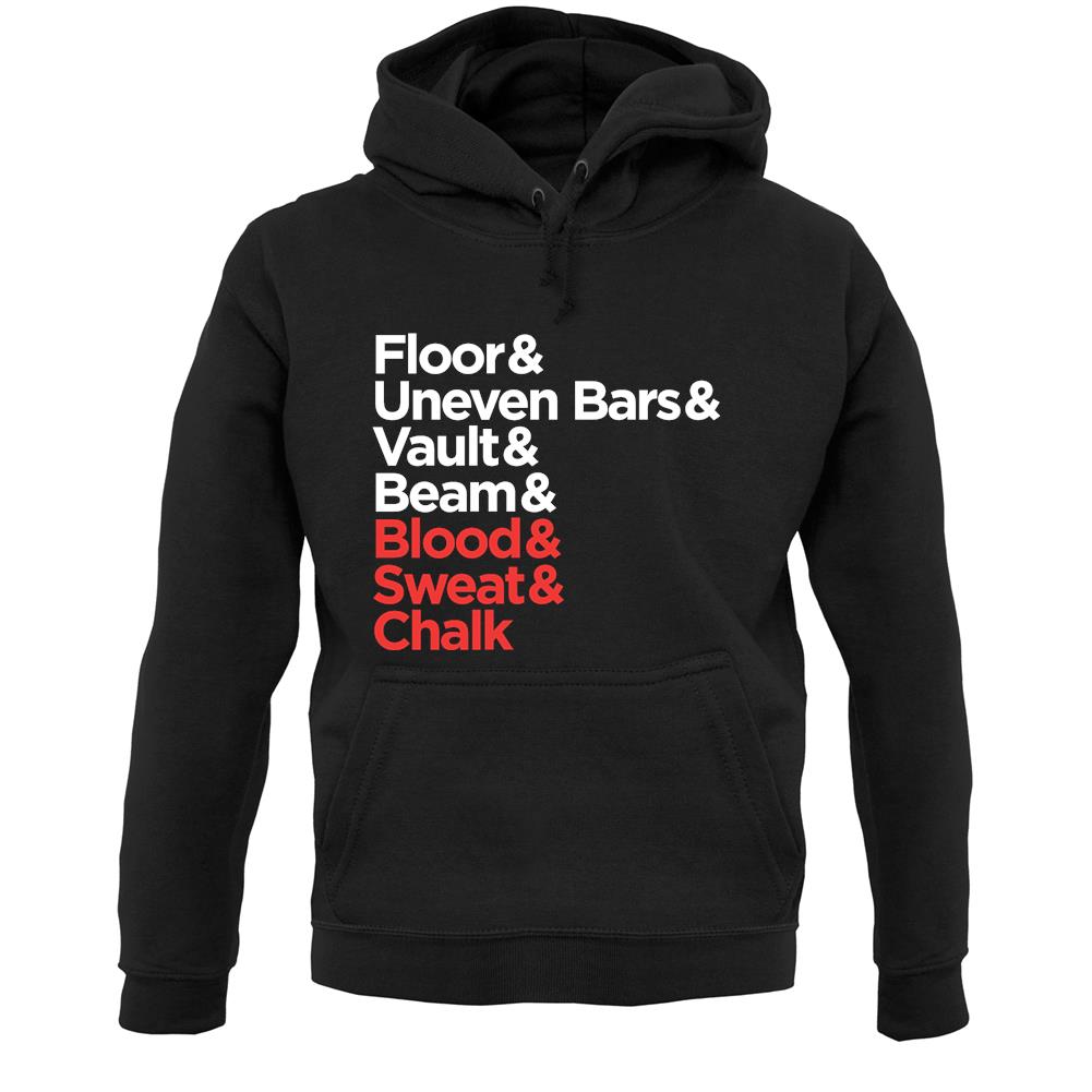 Blood Sweat And Chalk Unisex Hoodie