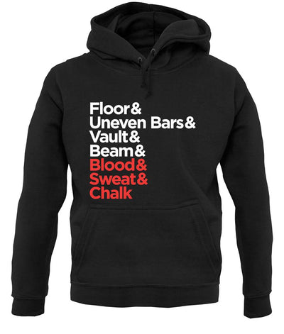 Blood Sweat And Chalk unisex hoodie