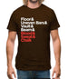 Blood Sweat And Chalk Mens T-Shirt