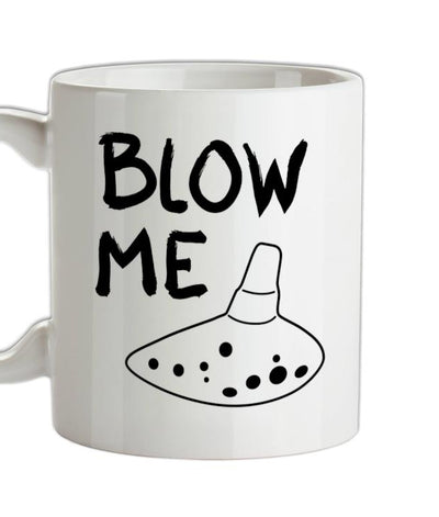Blow Me (Ocarina) Ceramic Mug