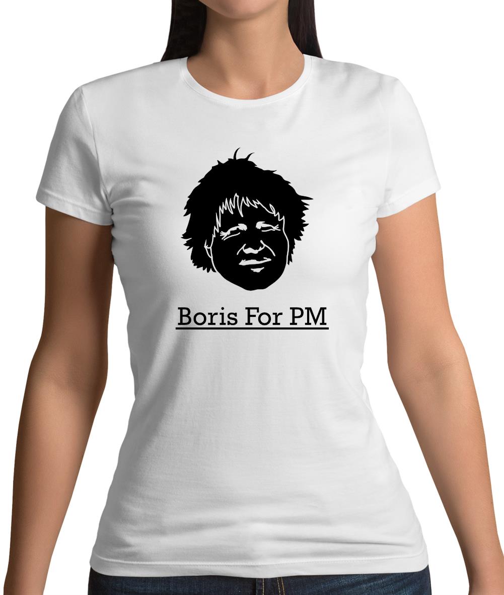 Boris For Pm Womens T-Shirt
