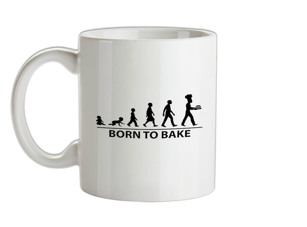 Born To Bake Ceramic Mug
