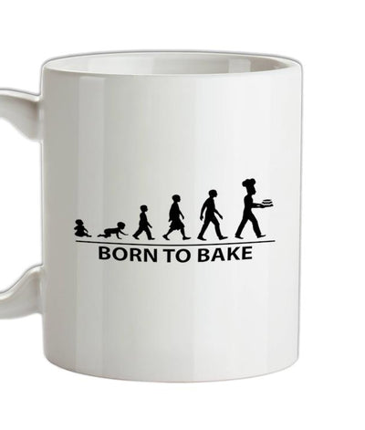 Born To Bake Ceramic Mug