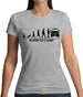 Born To Camp (Split Screen) Womens T-Shirt