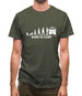 Born To Camp (Split Screen) Mens T-Shirt