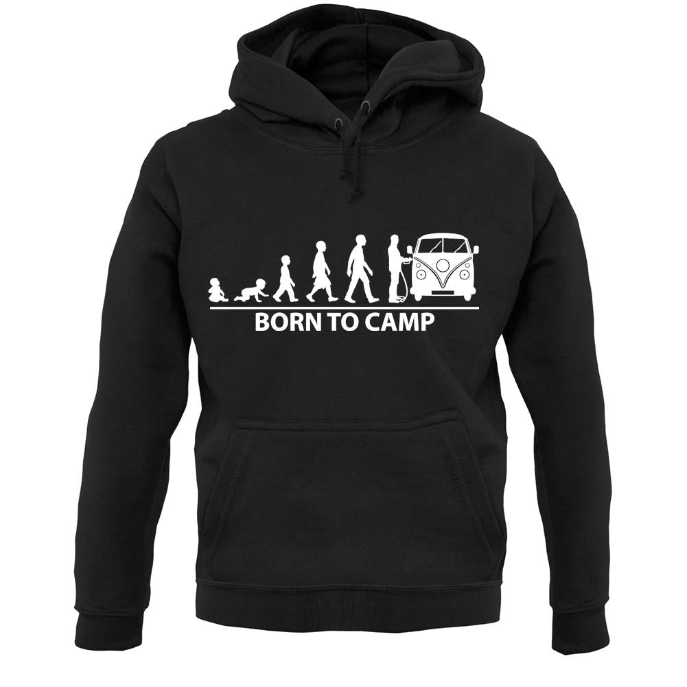 Born To Camp (Split Screen) Unisex Hoodie