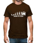 Born To Camp (Split Screen) Mens T-Shirt