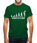 Born To Climb (Rock Climb) Mens T-Shirt