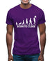 Born To Climb (Rock Climb) Mens T-Shirt