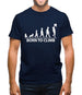 Born To Climb (Rock Climb) Mens T-Shirt