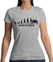 Born To Drive (Beetle) Womens T-Shirt