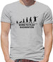 Born To Play Badminton Mens T-Shirt