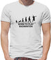 Born To Play Badminton Mens T-Shirt