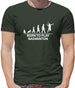 Born To Play Badminton Mens T-Shirt