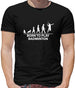 Born To Play Badminton Mens T-Shirt