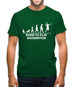 Born To Play Badminton Mens T-Shirt