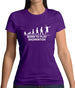 Born To Play Badminton Womens T-Shirt