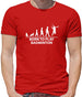 Born To Play Badminton Mens T-Shirt