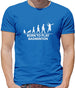 Born To Play Badminton Mens T-Shirt