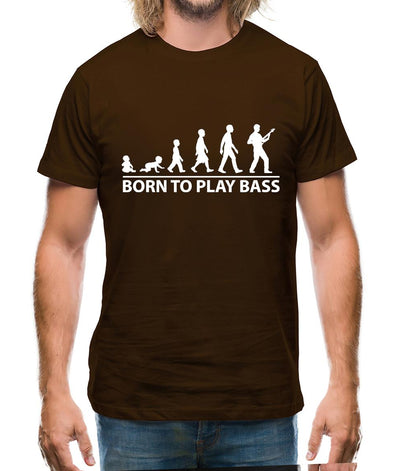 Born To Play Bass Mens T-Shirt