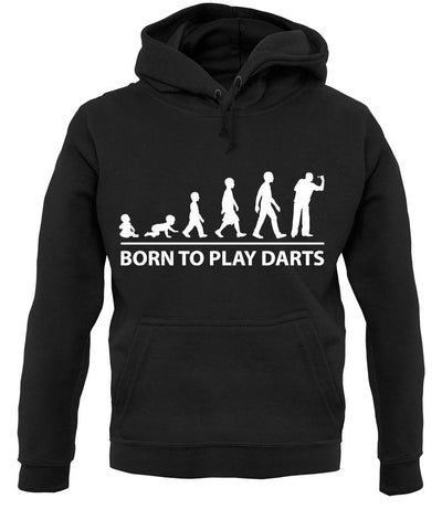 Born To Play Darts unisex hoodie