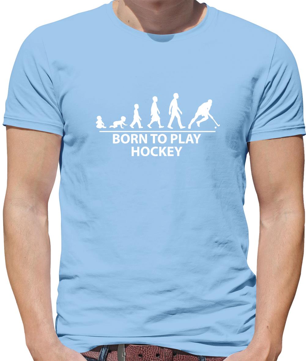 Born To Play Hockey Mens T-Shirt