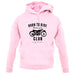 Born To Ride Motorcycle Club Unisex Hoodie