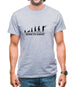 Born To Shoot (Clay Pigeon) Mens T-Shirt