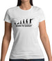 Born To Shoot (Clay Pigeon) Womens T-Shirt