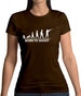 Born To Shoot (Clay Pigeon) Womens T-Shirt