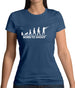 Born To Shoot (Clay Pigeon) Womens T-Shirt