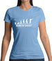 Born To Shoot (Clay Pigeon) Womens T-Shirt