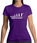 Born To Shoot (Clay Pigeon) Womens T-Shirt