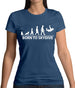 Born To Skydive Womens T-Shirt