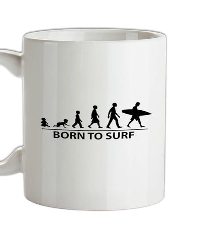 Born to Surf Ceramic Mug