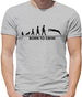 Born To Swim Mens T-Shirt