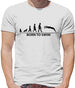 Born To Swim Mens T-Shirt