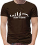 Born To Swim Mens T-Shirt