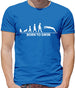 Born To Swim Mens T-Shirt