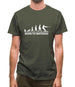 Born To Waterski Mens T-Shirt