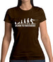 Born To Waterski Womens T-Shirt