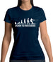 Born To Waterski Womens T-Shirt