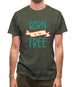 Born To Be Free Mens T-Shirt