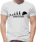 Born to Ride (Superbike) Mens T-Shirt