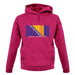 Bosnia And Herzegovina  Barcode Style Flag unisex hoodie