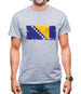 Bosnia And Herzegovina Grunge Style Flag Mens T-Shirt