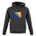 Bosnia And Herzegovina Grunge Style Flag unisex hoodie