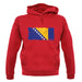 Bosnia And Herzegovina Grunge Style Flag unisex hoodie