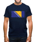 Bosnia And Herzegovina Grunge Style Flag Mens T-Shirt